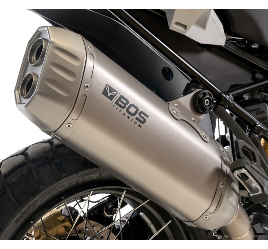 BOS Desert Fox titane | R 1200 RT Euro 4