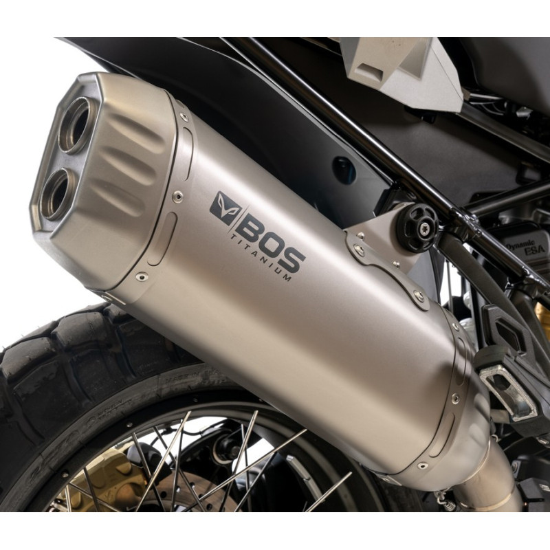 BOS Desert Fox titane | R 1200 RT Euro 4