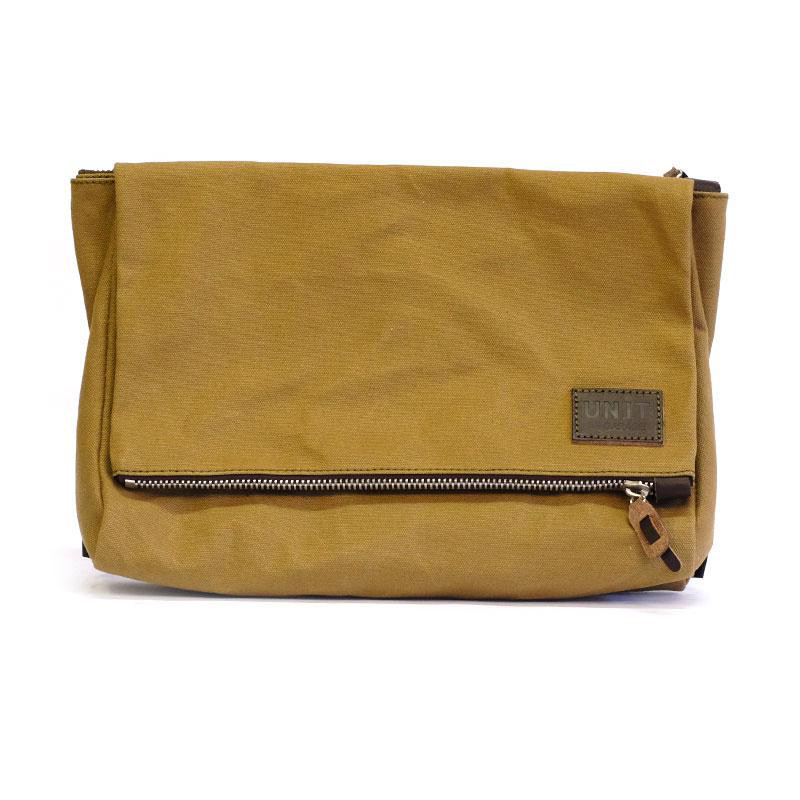 Fezzan canvas office bag - L'atelier Bleu Motostore