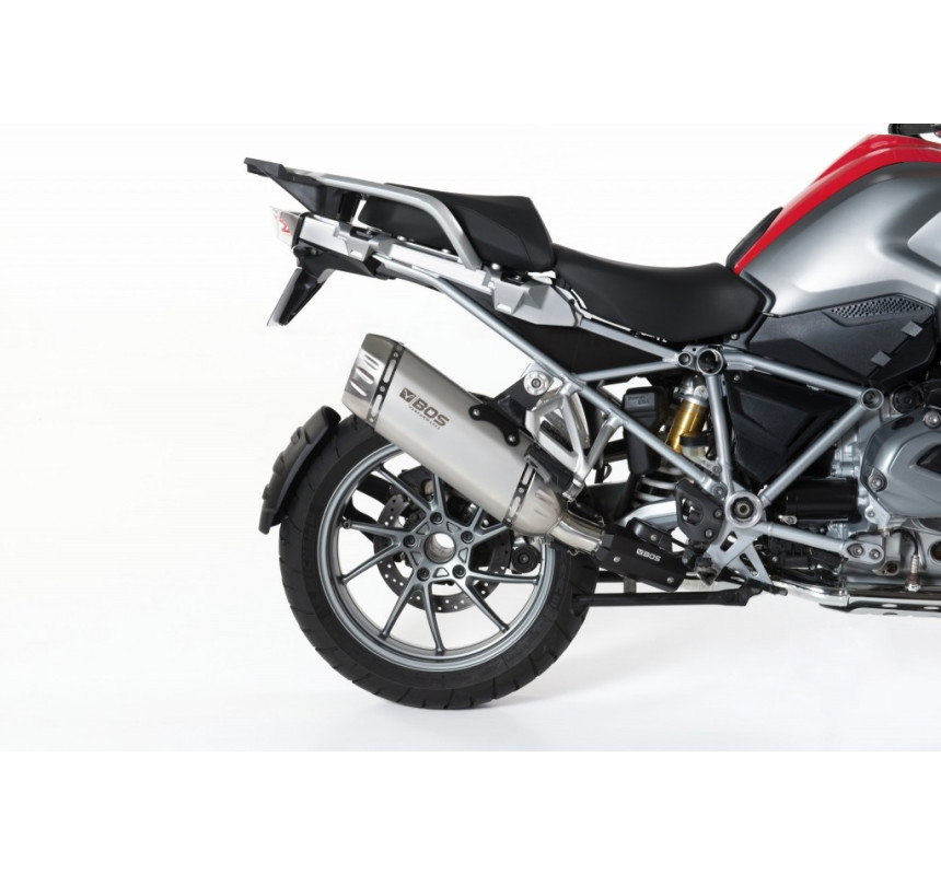 Silencieux BOS Desert Fox inox | R 1200 GS/GSA