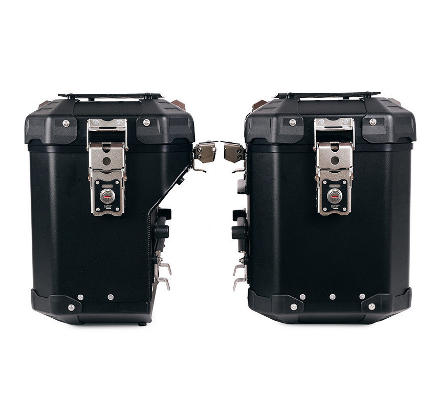 Valises Atlas en aluminium 48L + 41L + supports pour R 1300GS