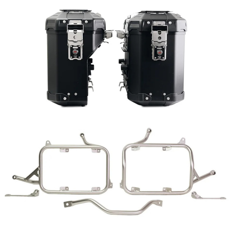 Valises Atlas 39L + 32L + supports pour BMW R 1300 GS | Unit Garage