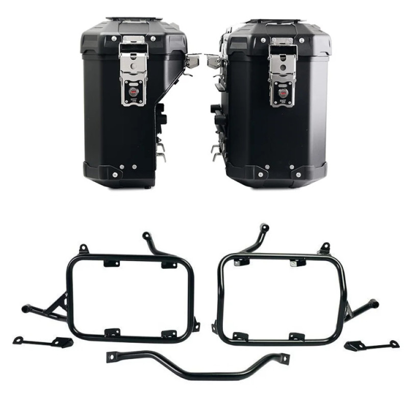 Valises Atlas 39L + 32L + supports pour BMW R 1300 GS | Unit Garage