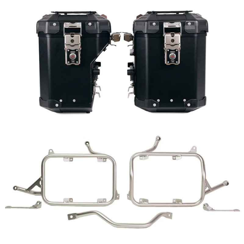 Valises Atlas 48L + 41L + supports pour BMW R 1300 GS | Unit Garage