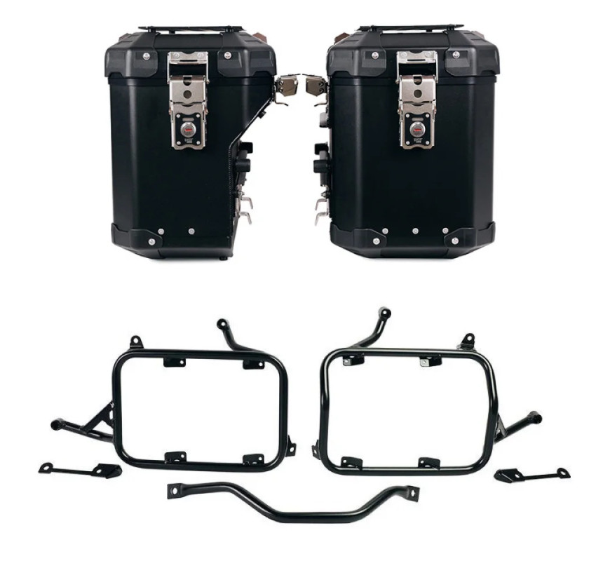 Valises Atlas 48L + 41L + supports pour BMW R 1300 GS | Unit Garage