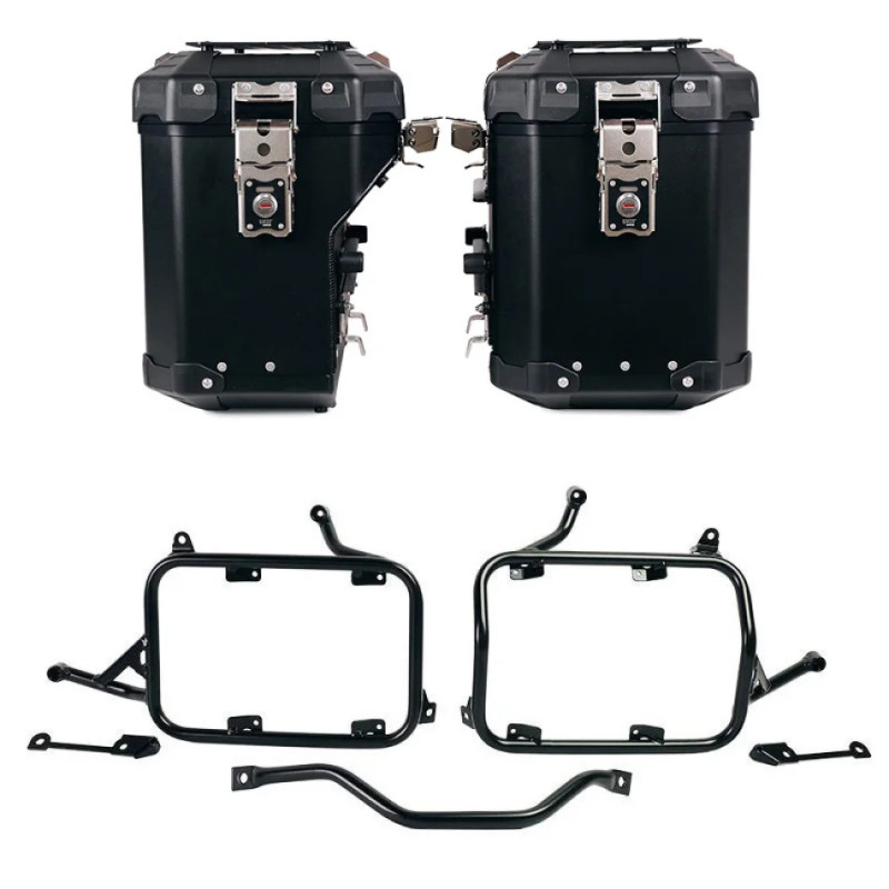 Valises Atlas 48L + 41L + supports pour BMW R 1300 GS | Unit Garage