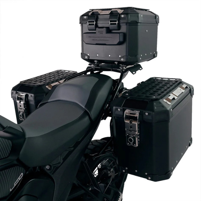 Top case Atlas 44L + support avec poignées passager pour R 1300GS
