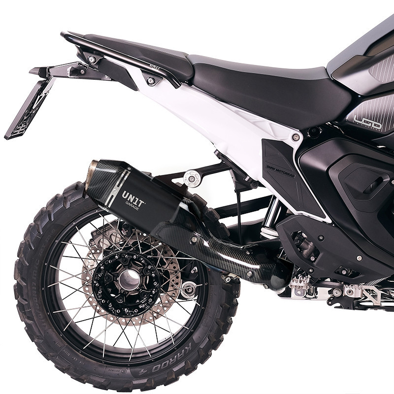 Silencieux échappement Rad avec pare-chaleur carbone pour R 1300GS