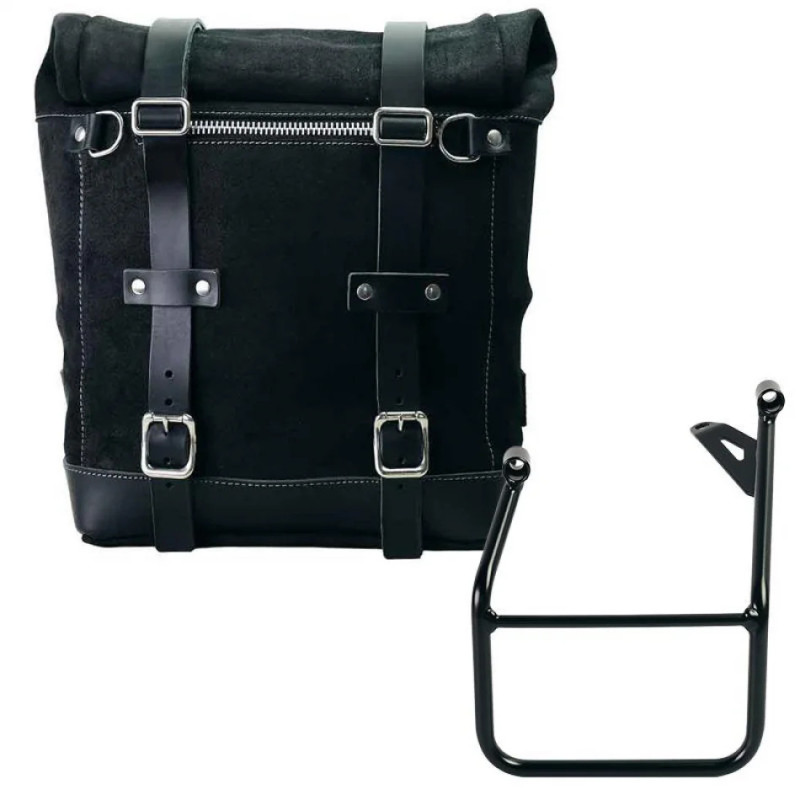 Sacoche scram en daim 22l-30l + support gauche pour R 1300GS