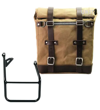 Sacoche scram en toile 22l-30l + support droit pour R 1300GS