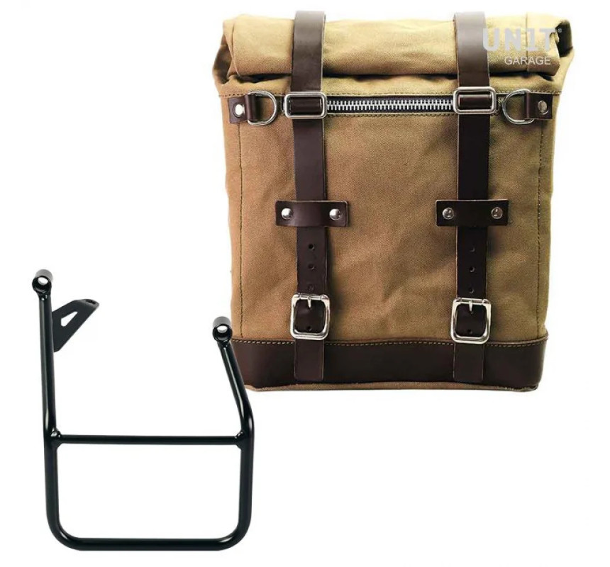 Sacoche scram en toile 22l-30l + support droit pour R 1300GS