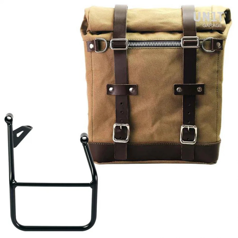 Sacoche scram en toile 22l-30l + support droit pour R 1300GS