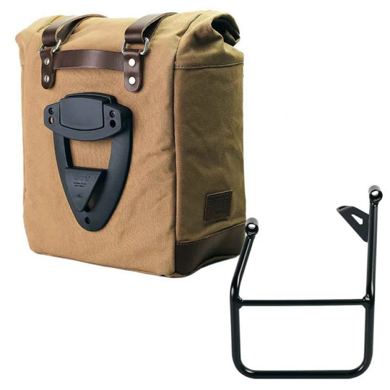 Sacoche scram en toile 22l-30l + support gauche pour R 1300GS