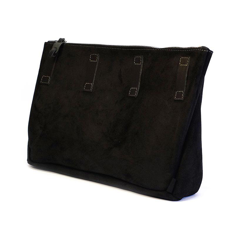 Fezzan suede office bag - L'atelier Bleu Motostore