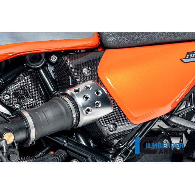 Cache de boîte à air gauche carbone pour BMW R 12 nineT | Ilmberger Carbon