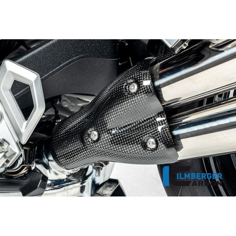 Protection thermique d'échappement carbone pour BMW R 12 nineT | Ilmberger Carbon