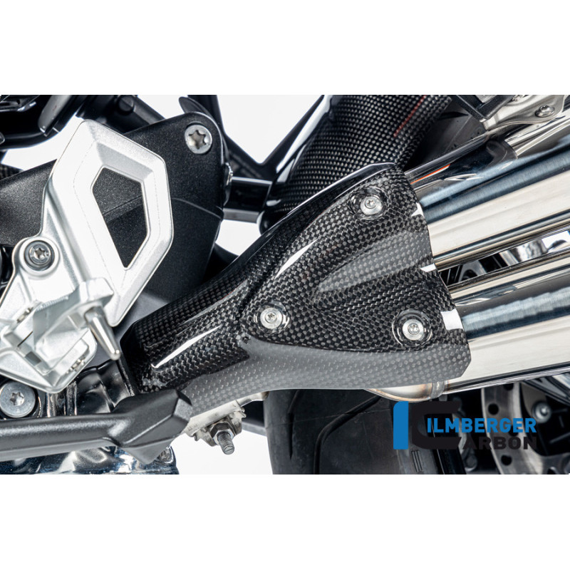 Protection thermique d'échappement carbone pour R 12 nineT & R 12 S