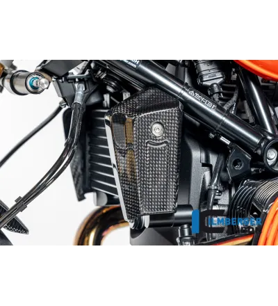 Cache de radiateur d'huile gauche carbone pour BMW R 12 nineT | Ilmberger Carbon