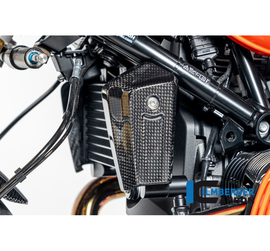 Cache de radiateur d'huile gauche carbone pour BMW R 12 nineT | Ilmberger Carbon