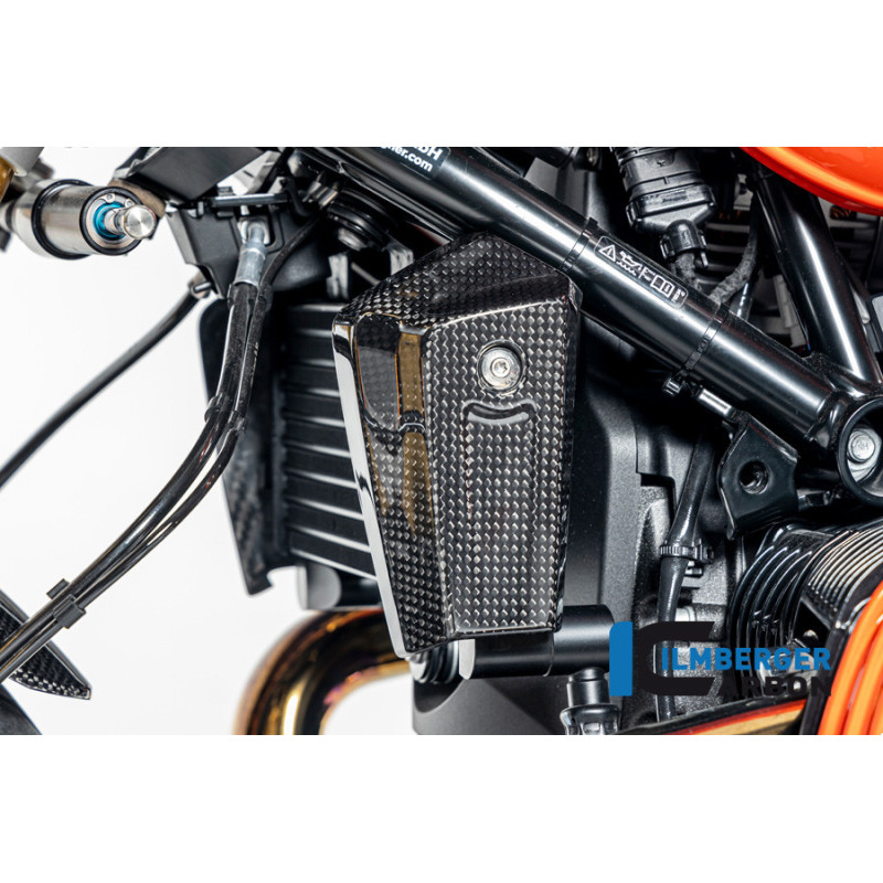 Cache de radiateur d'huile gauche carbone pour BMW R 12 nineT | Ilmberger Carbon