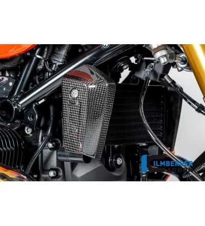 Cache de radiateur d'huile droit carbone pour BMW R 12 nineT | Ilmberger Carbon