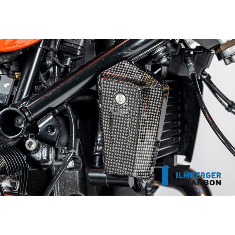 Cache de radiateur d'huile droit carbone pour BMW R 12 nineT | Ilmberger Carbon
