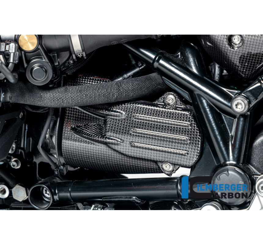 Cache de démarreur carbone pour BMW R 12 nineT | Ilmberger Carbon