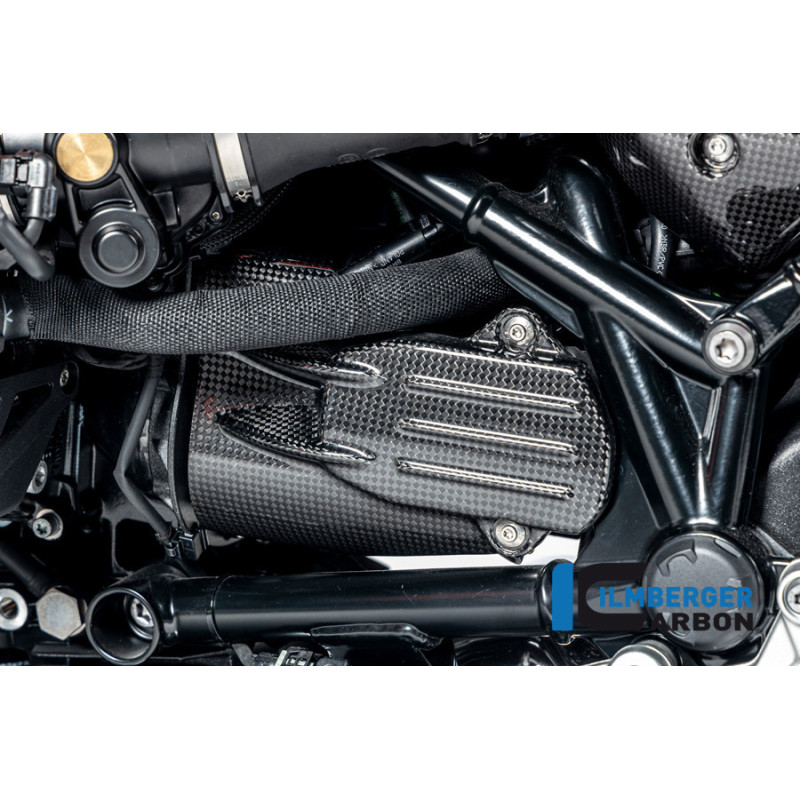 Cache de démarreur carbone pour BMW R 12 nineT | Ilmberger Carbon