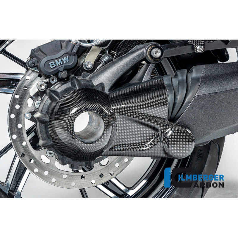 Cache de carter de cardan carbone pour BMW R 12 nineT | Ilmberger Carbon