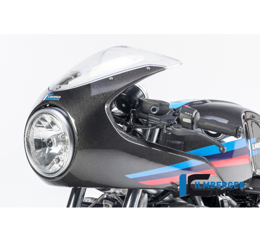 Demi-carénage route carbone pour R nineT Racer
