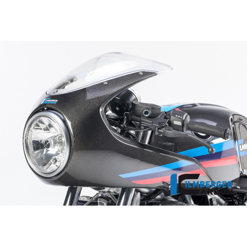Demi-carénage route carbone pour R nineT Racer