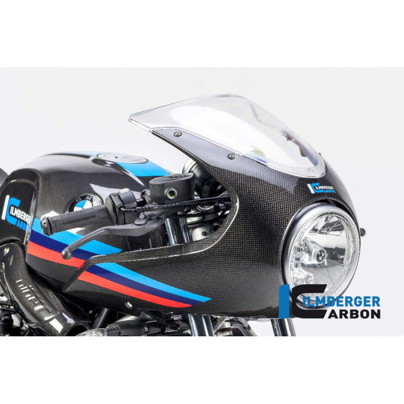 Demi-carénage route carbone pour BMW R nineT Racer | Ilmberger Carbon