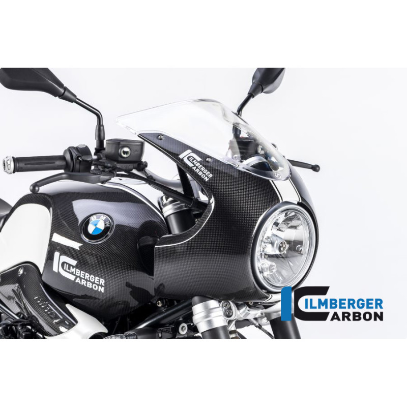 Tête de fourche R90S avec bulle carbone pour BMW R nineT | Ilmberger Carbon