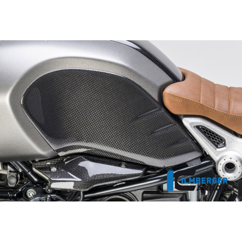 Flanc de réservoir gauche carbone pour BMW toute la gamme R nineT | Ilmberger Carbon
