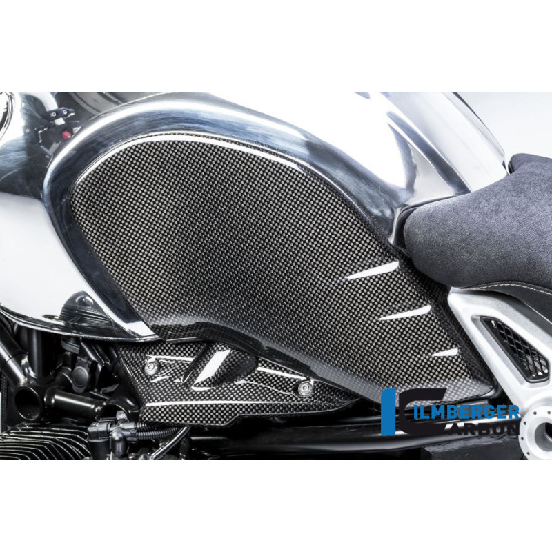 Flanc de réservoir gauche carbone pour BMW toute la gamme R nineT | Ilmberger Carbon