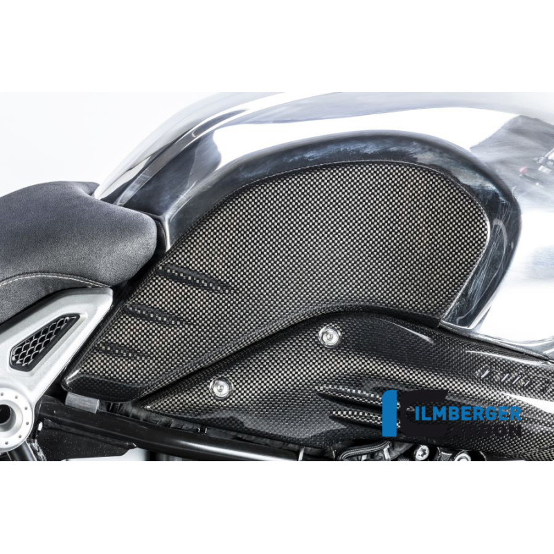 Flanc de réservoir droit carbone pour R nineT