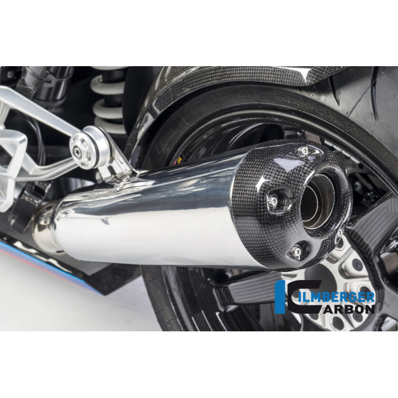 Embout d'échappement carbone pour BMW R nineT Urban G/S & Racer | Ilmberger Carbon