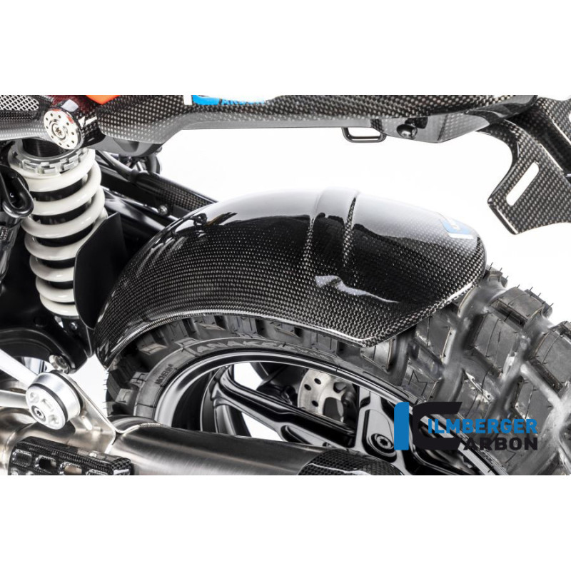 Garde-boue arrière tout-terrain carbone pour BMW R nineT Scrambler & Urban G/S | Ilmberger Carbon
