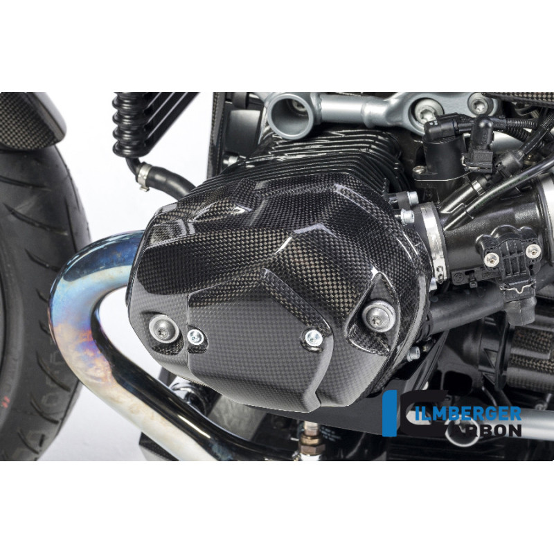 Couvre-culasse gauche carbone pour BMW toute la gamme R nineT | Ilmberger Carbon