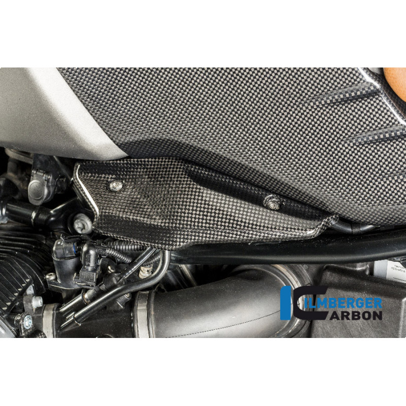 Cache de tubulure d'admission gauche carbone pour BMW R nineT, Scrambler, Urban G/S & Racer | Ilmberger Carbon
