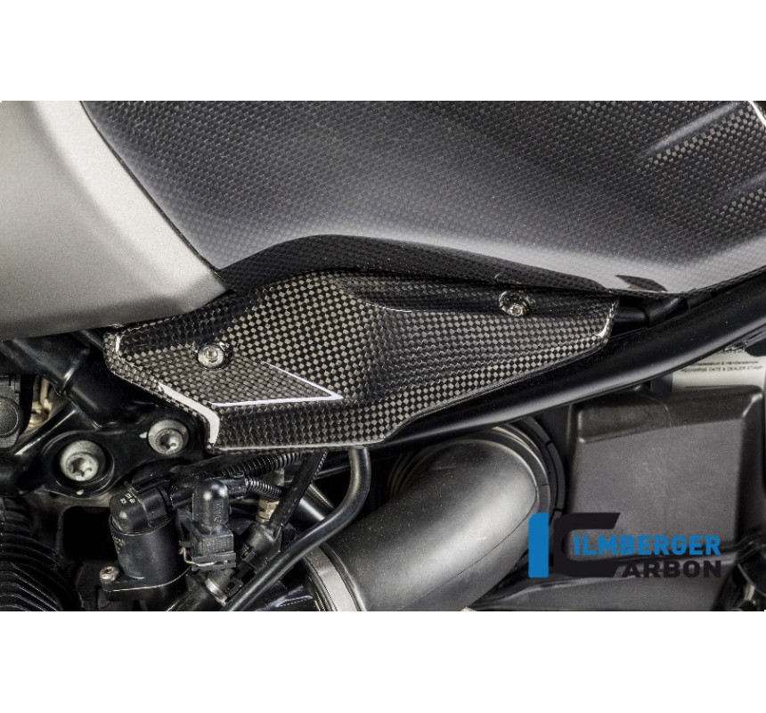 Cache de tubulure d'admission gauche carbone pour R nineT, Scrambler, Urban G/S & Racer