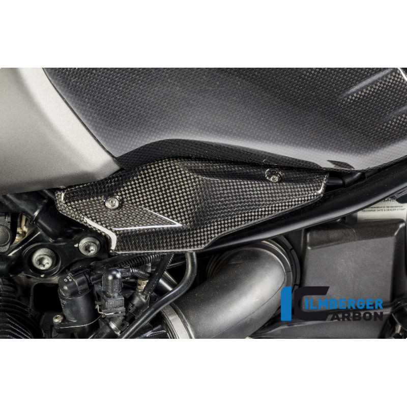 Cache de tubulure d'admission gauche carbone pour BMW R nineT, Scrambler, Urban G/S & Racer | Ilmberger Carbon