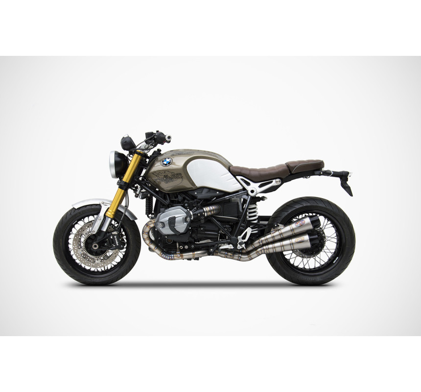 Ligne complète titane double sortie pour R nineT