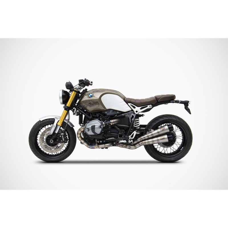 Ligne complète titane double sortie pour R nineT