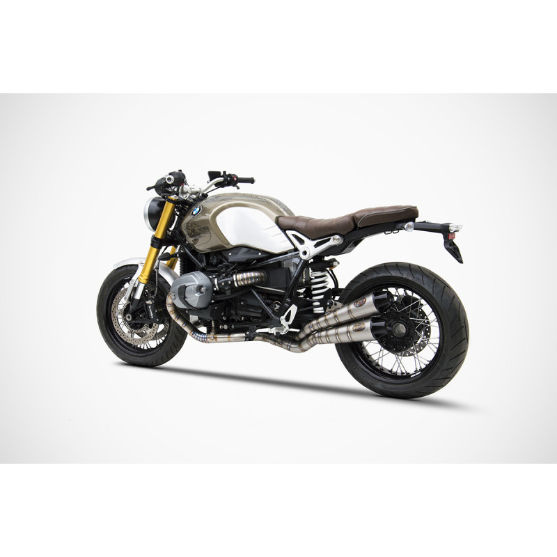 Ligne complète titane double sortie pour BMW R nineT | Zard