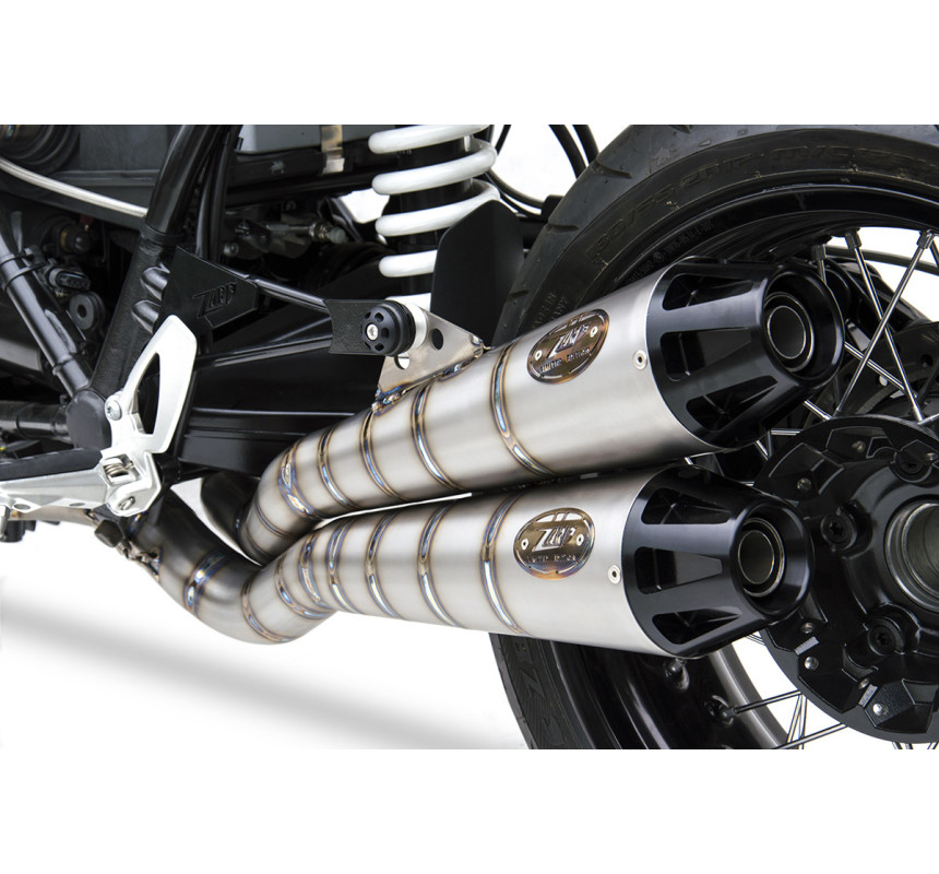 Ligne complète titane double sortie pour BMW R nineT | Zard