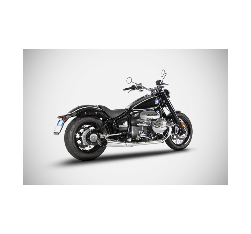 Silencieux inox poli pour R 18