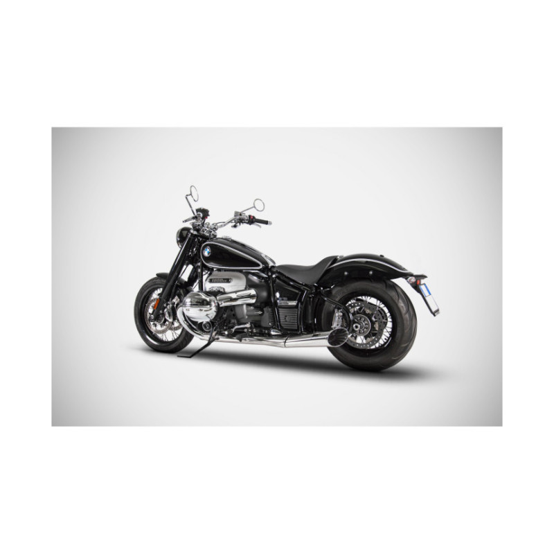 Silencieux inox poli pour BMW R 18 | Zard