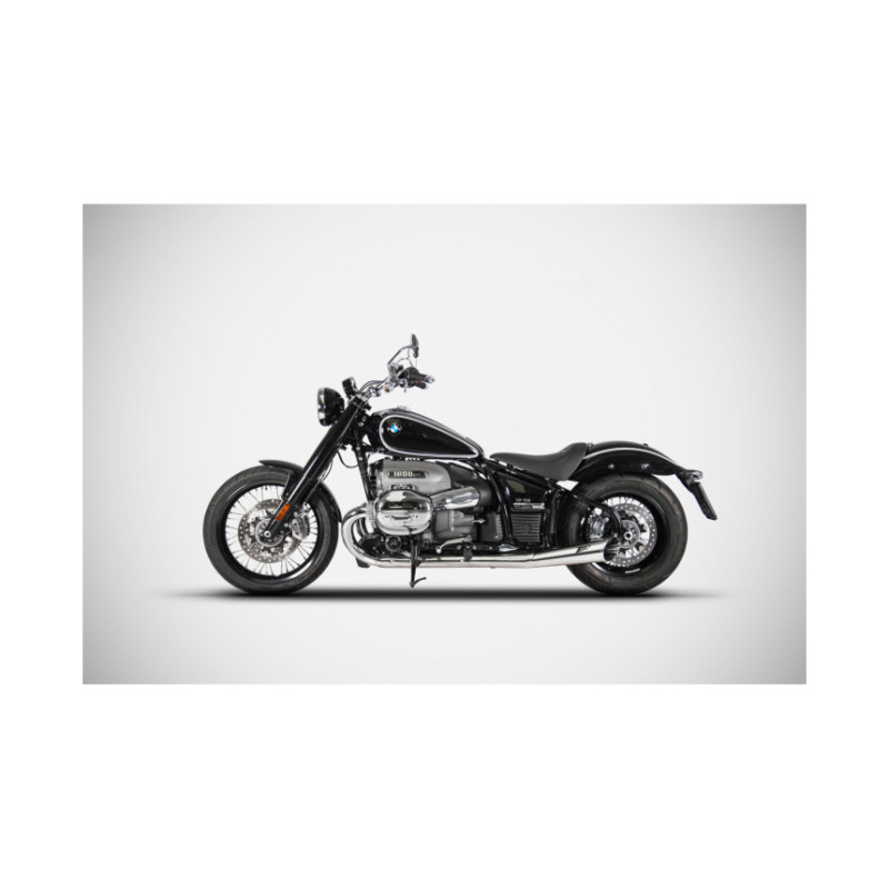 Silencieux inox poli pour BMW R 18 | Zard