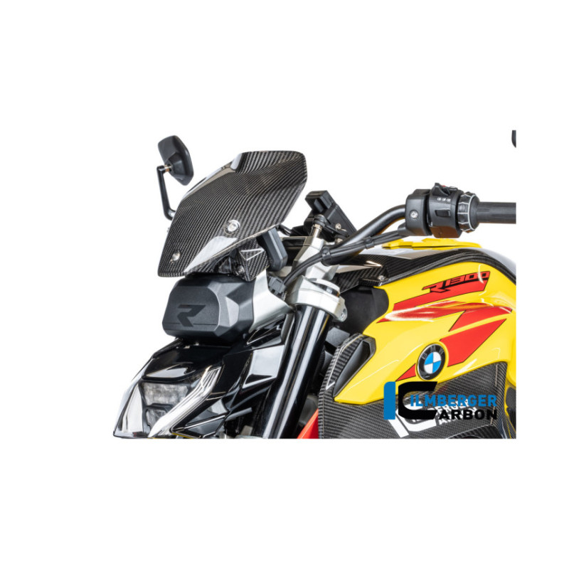 Saute-vent avec support carbone pour BMW R 1300 R | Ilmberger Carbon